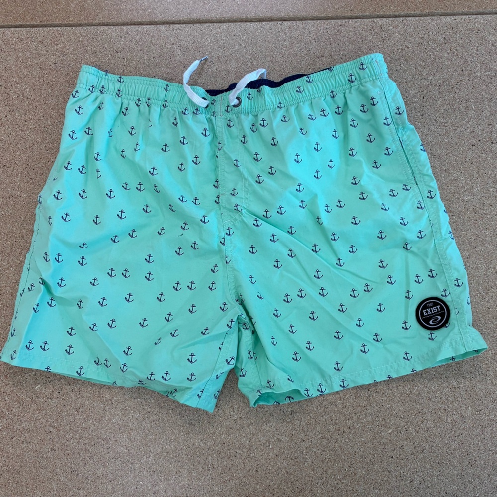 Exist Anchor Swim Trunks, Size XXL